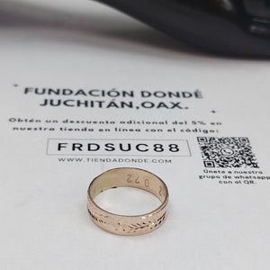 ARGOLLA ORO 10 K 5.2 GRMS (SEMINUEVO)