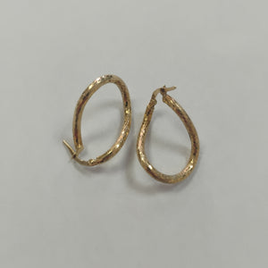 ARRACADAS PAR ORO 10 K 1.7 GRMS (SEMINUEVO)