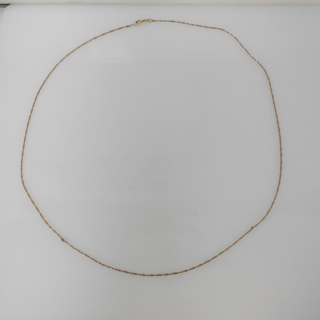 CADENA ORO 14 K 1,40 GRMS (SEMINUEVO)