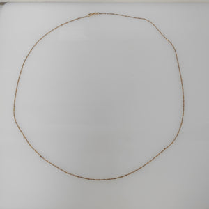 CADENA ORO 14 K 1,40 GRMS (SEMINUEVO)