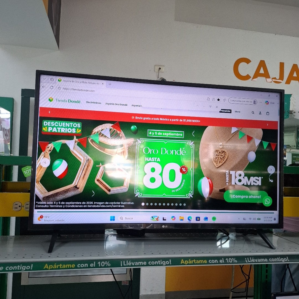 PANTALLA LG 43LR671C0SA (2026) 43" LED FULL HD (SEMINUEVO)