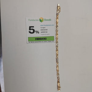 PULSERA RODIADO 10 K 7,00 GRMS (SEMINUEVO)
