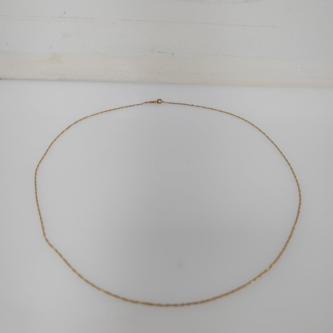 CADENA ORO 14 K 0.8 GRMS (SEMINUEVO)