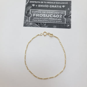 PULSERA 3X1 14K 18 CM 0.9 GR (NUEVO)