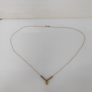 COLLAR ORO COMBINADO 14 K 1,90 GRMS (SEMINUEVO)