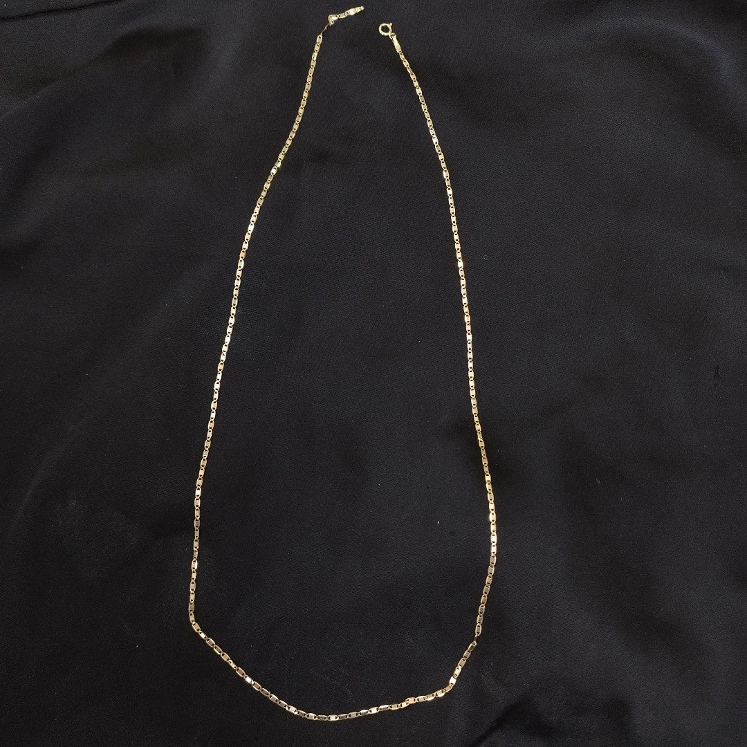 CADENA ORO COMBINADO 14 K 1.5 GRMS (SEMINUEVO)