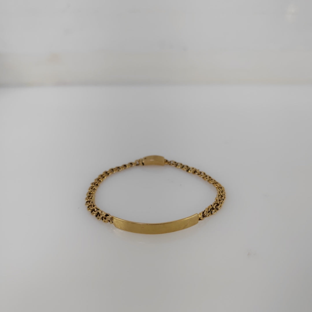 ESCLAVA ORO 14 K 3.3 GRMS (SEMINUEVO)