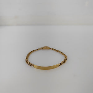 ESCLAVA ORO 14 K 3.3 GRMS (SEMINUEVO)