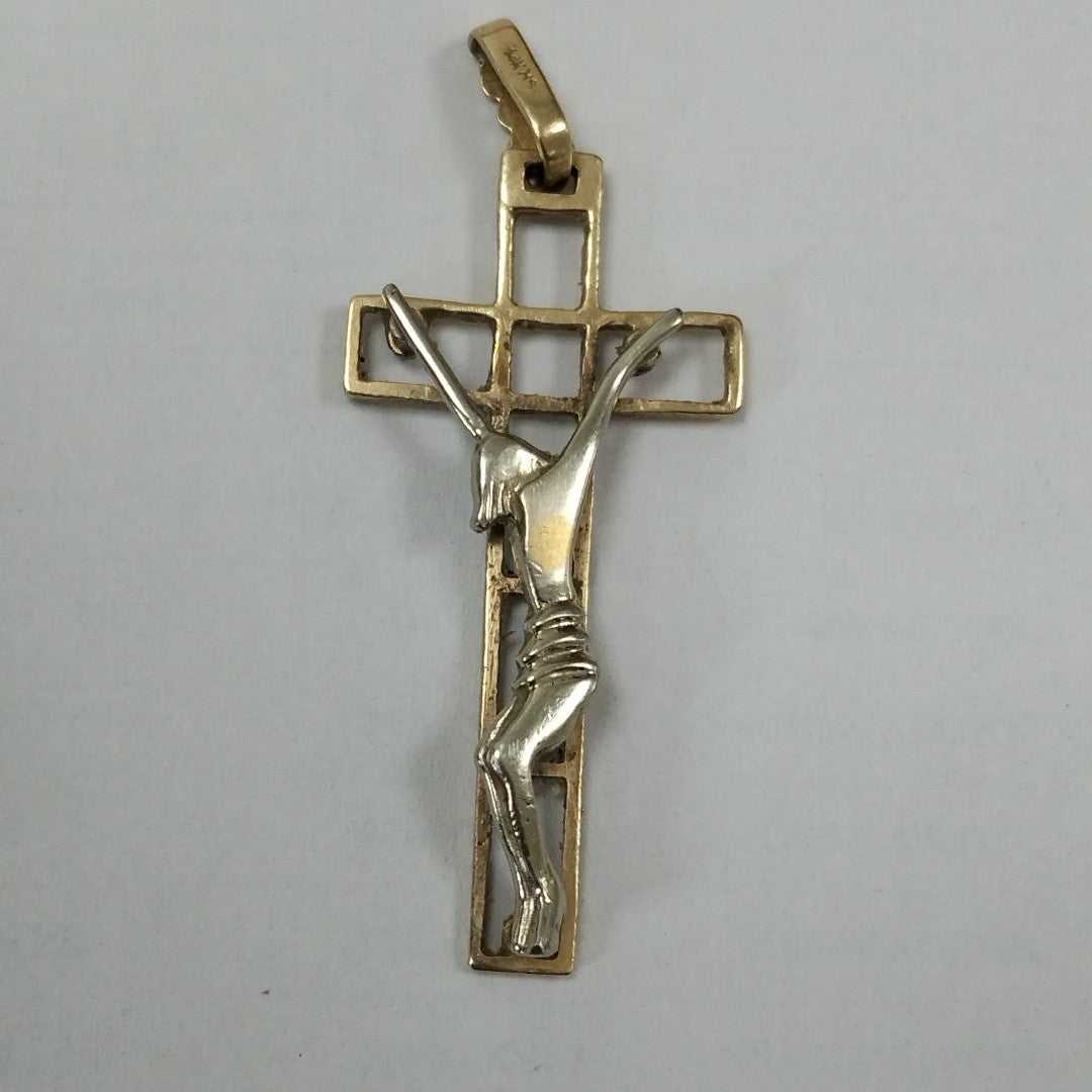 CRUCIFIJO ORO 14 K 4.1 GRMS (SEMINUEVO)