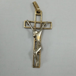 CRUCIFIJO ORO 14 K 4.1 GRMS (SEMINUEVO)