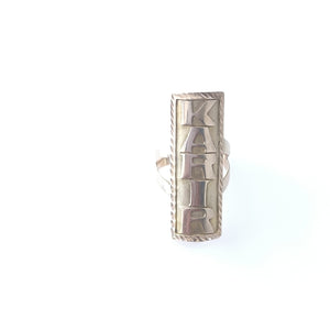 ANILLO ORO 10 K 3.7 GRMS (SEMINUEVO)