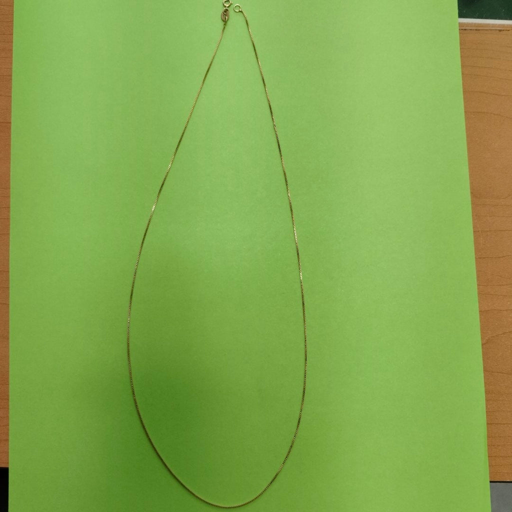 CADENA ORO 10 K 1.5 GRMS (SEMINUEVO)