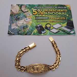 ESCLAVA ORO 10 K 9.7 GRMS (SEMINUEVO)