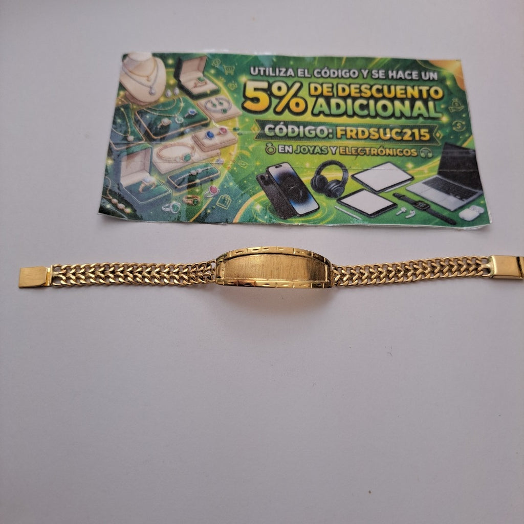ESCLAVA ORO 10 K 9.7 GRMS (SEMINUEVO)