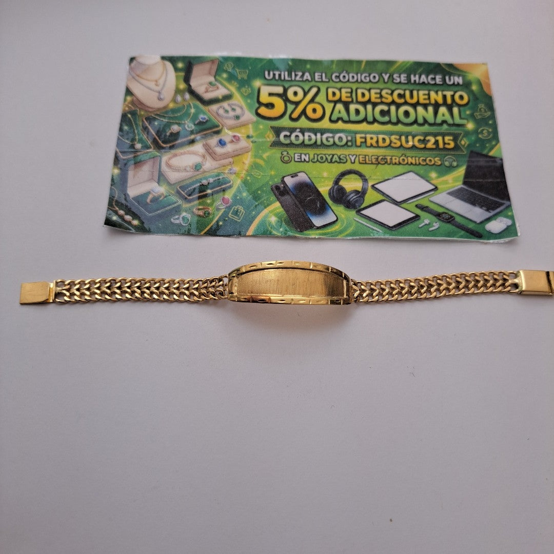 ESCLAVA ORO 10 K 9.7 GRMS (SEMINUEVO)