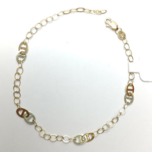 PULSERA ESPECIAL 14K 21 CM 1.9 GR (NUEVO)