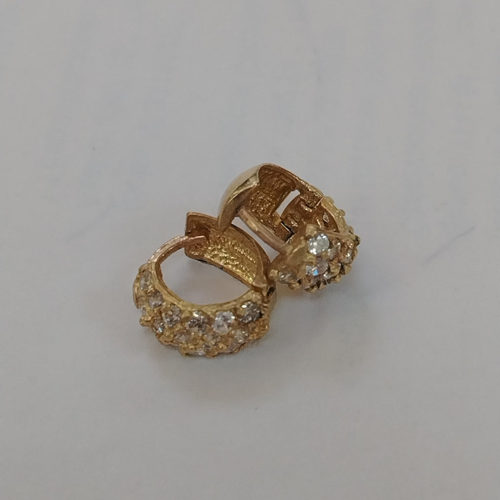 ARETES PAR ORO 10 K 2,10 GRMS (SEMINUEVO)