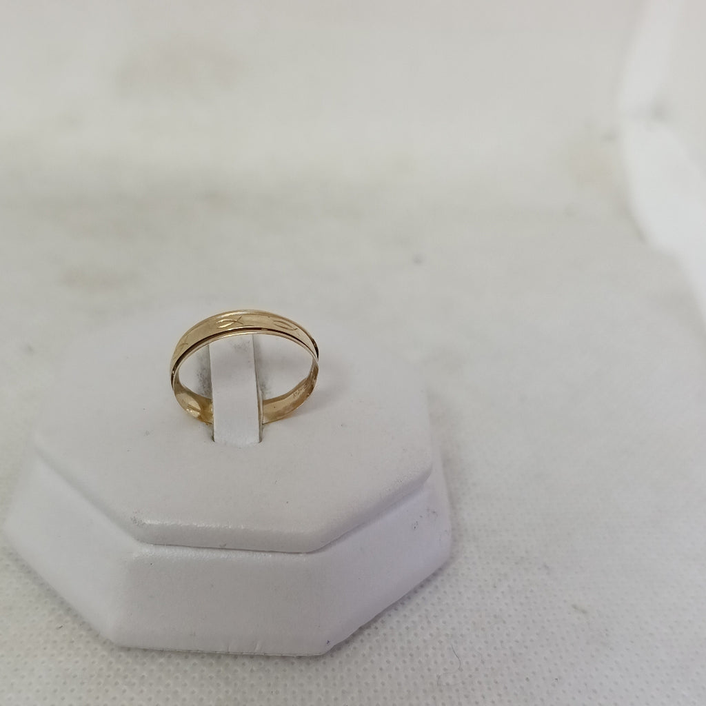 ARGOLLA ORO 10 K 1.2 GRMS (SEMINUEVO)