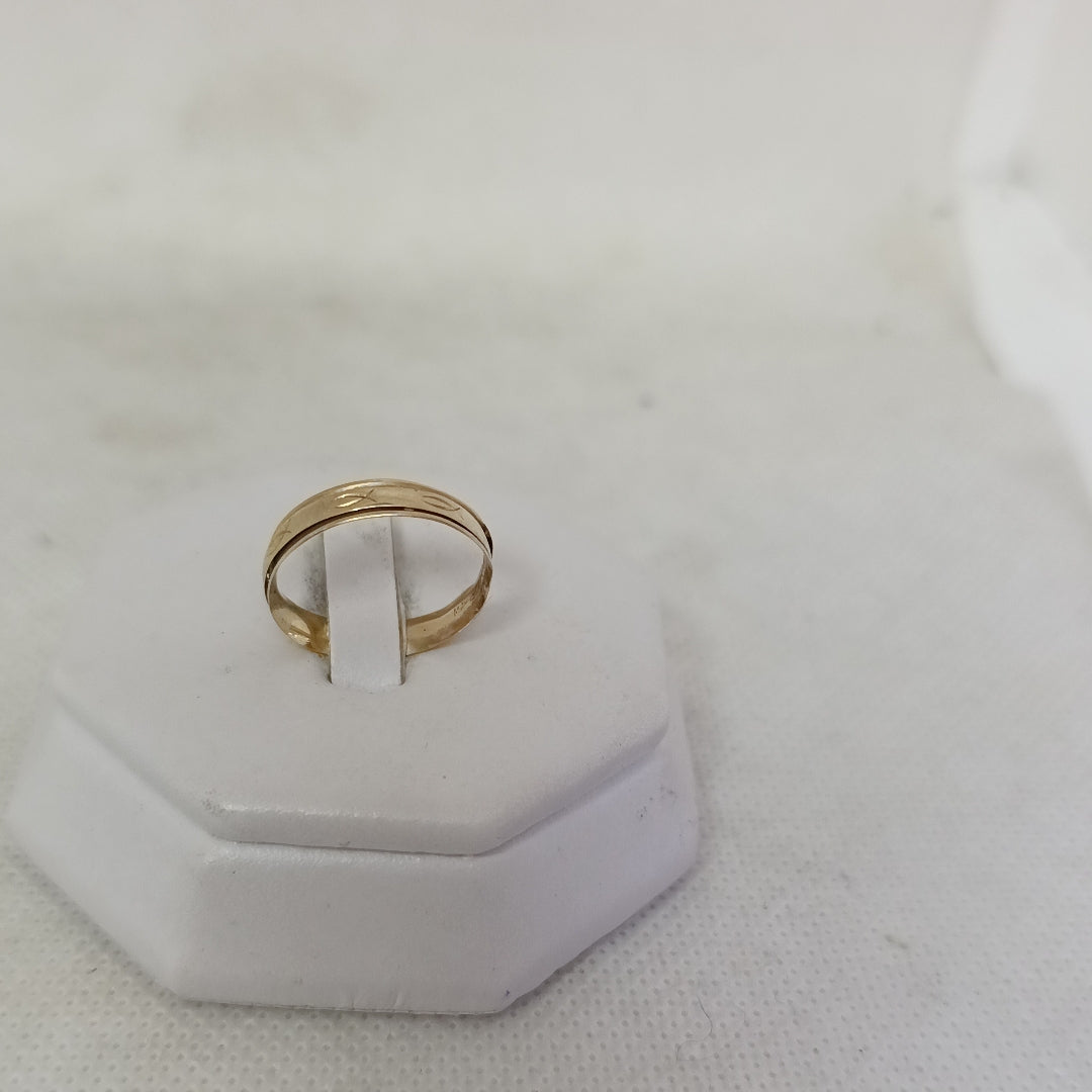 ARGOLLA ORO 10 K 1.2 GRMS (SEMINUEVO)