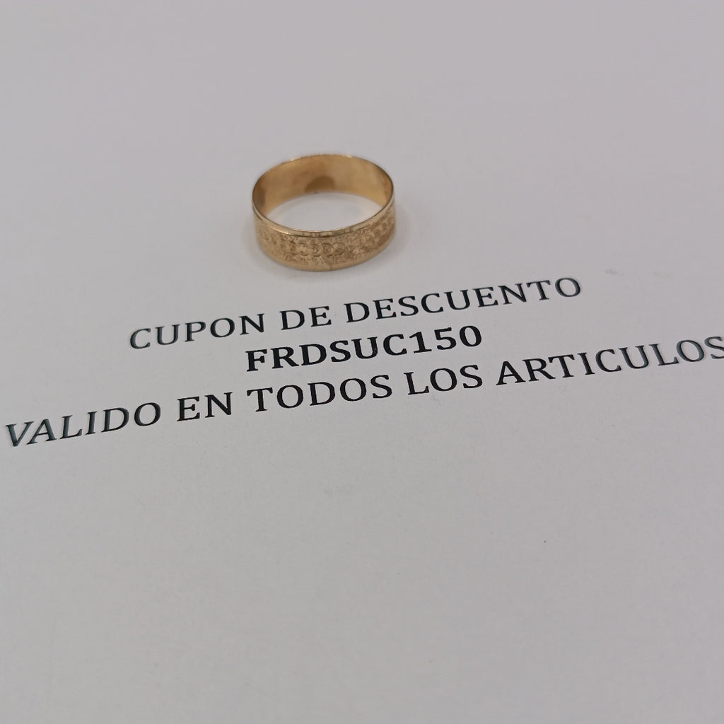 ARGOLLA ORO 14 K 2 GRMS (SEMINUEVO)