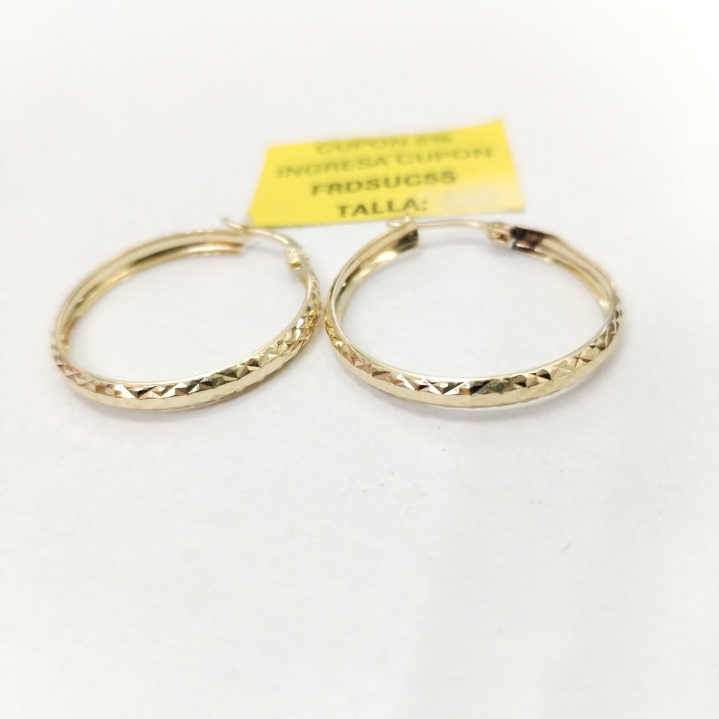 ARRACADAS PAR ORO 14 K 1,70 GRMS (SEMINUEVO)