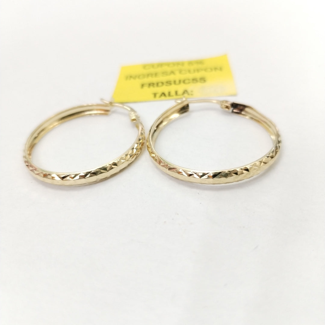 ARRACADAS PAR ORO 14 K 1,70 GRMS (SEMINUEVO)