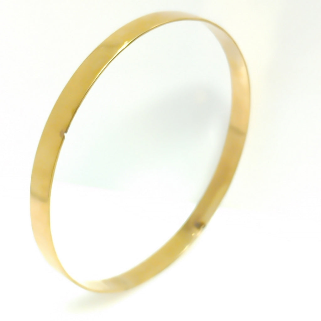 PULSERA RIGIDA ORO MUY BAJO 8 K 11,30 GRMS (SEMINUEVO)