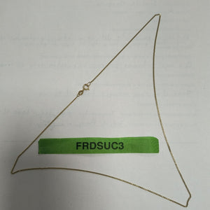 CADENA ORO 14 K 1,50 GRMS (SEMINUEVO)