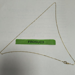 CADENA ORO 14 K 1,40 GRMS (SEMINUEVO)