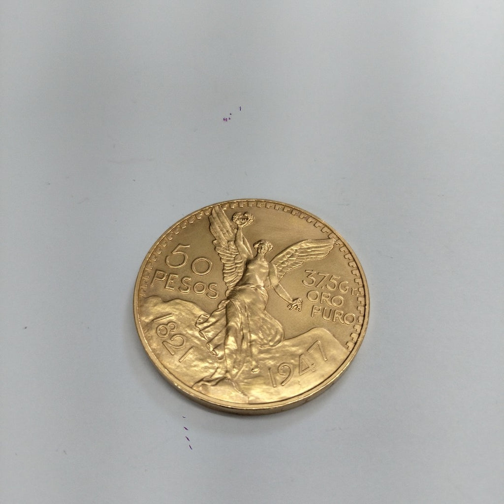 K1 41.6 GRMS 21 K IDENTIFICACIÓN MONEDA NOMINATIVA MONEDAS PESOS 50 PES (SEMINUEVO)