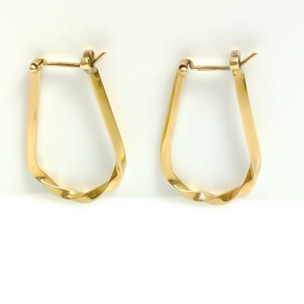 ARRACADAS PAR ORO 14 K 2,40 GRMS (SEMINUEVO)