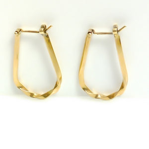 ARRACADAS PAR ORO 14 K 2,40 GRMS (SEMINUEVO)