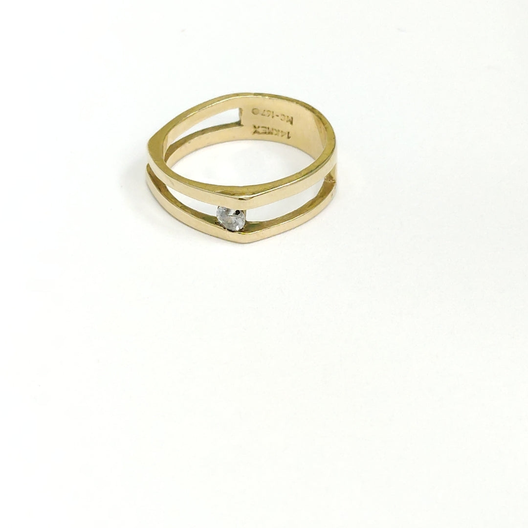 ANILLITO ORO 14 K 3,30 GRMS (SEMINUEVO)