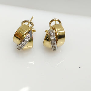 ARETES PAR ORO 14 K 5,10 GRMS (SEMINUEVO)