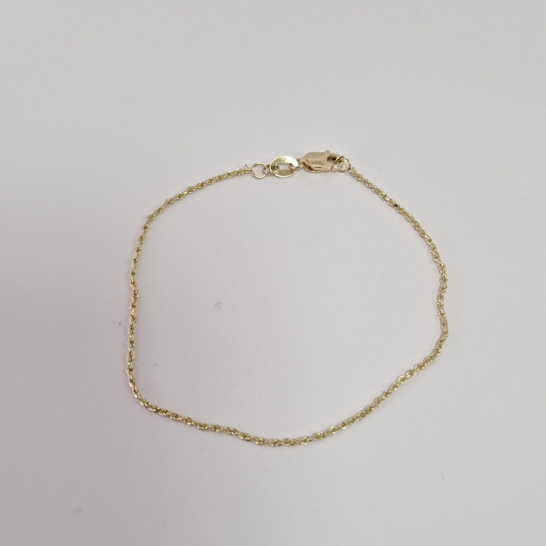 PULSERA TORZAL 14K 18 CM 1.2 GR (NUEVO)
