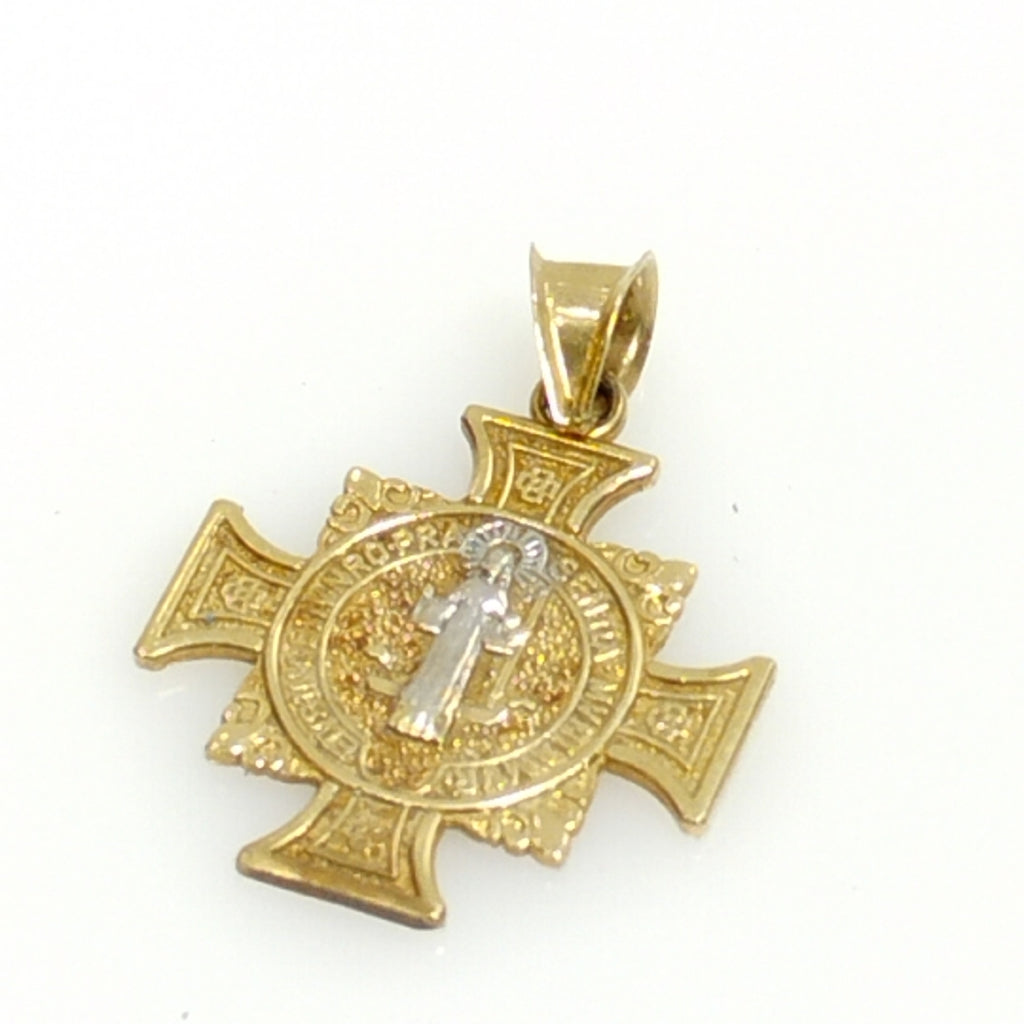 MEDALLA RELIGIOSA ORO 10 K 1.5 GRMS (SEMINUEVO)