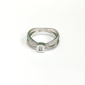 ANILLITO ORO BLANCO 14 K 4,40 GRMS (SEMINUEVO)