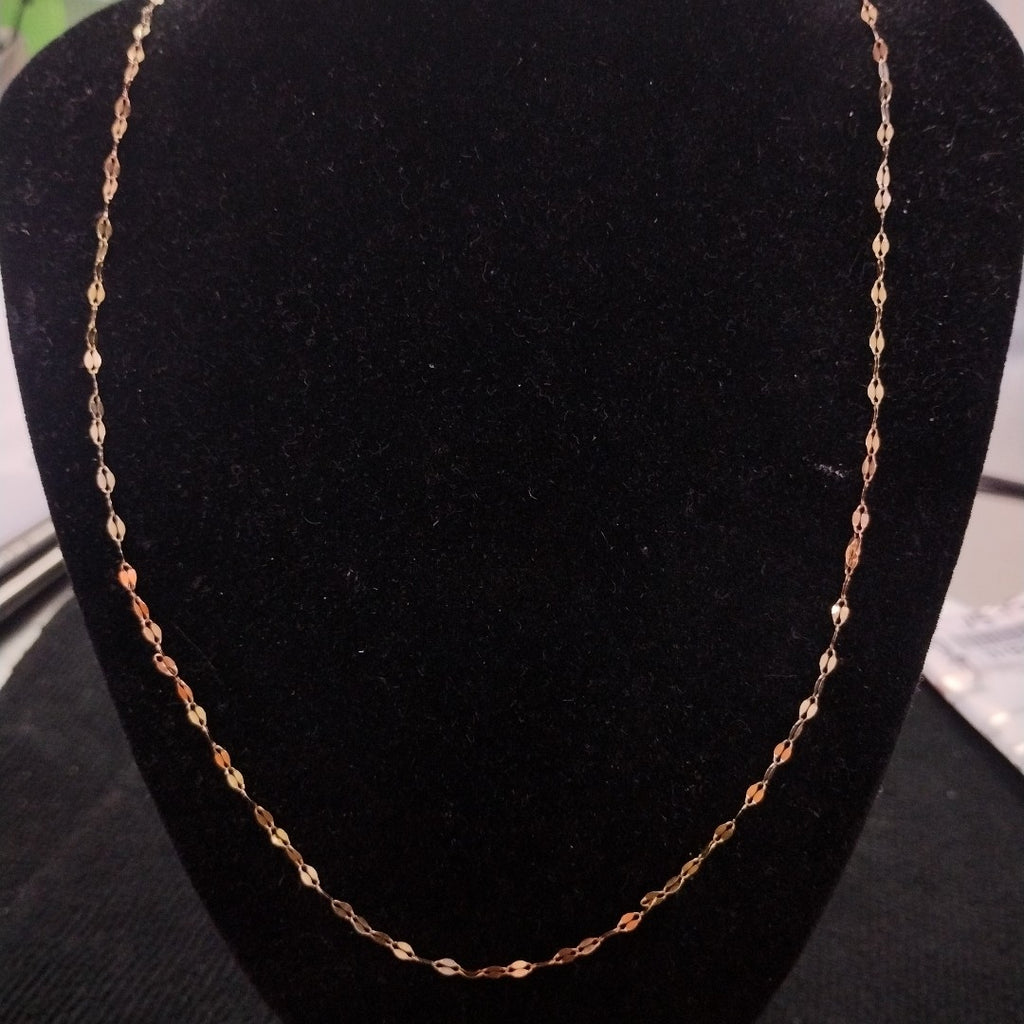 CADENA ORO COMBINADO 10 K 1.1 GRMS (SEMINUEVO)