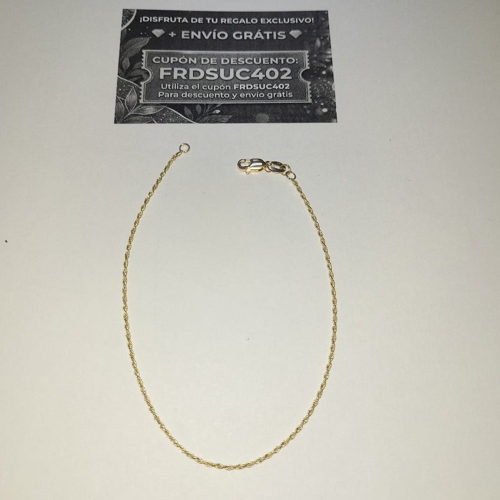 PULSERA TORZAL 14K 21 CM 1.4 GR (NUEVO)