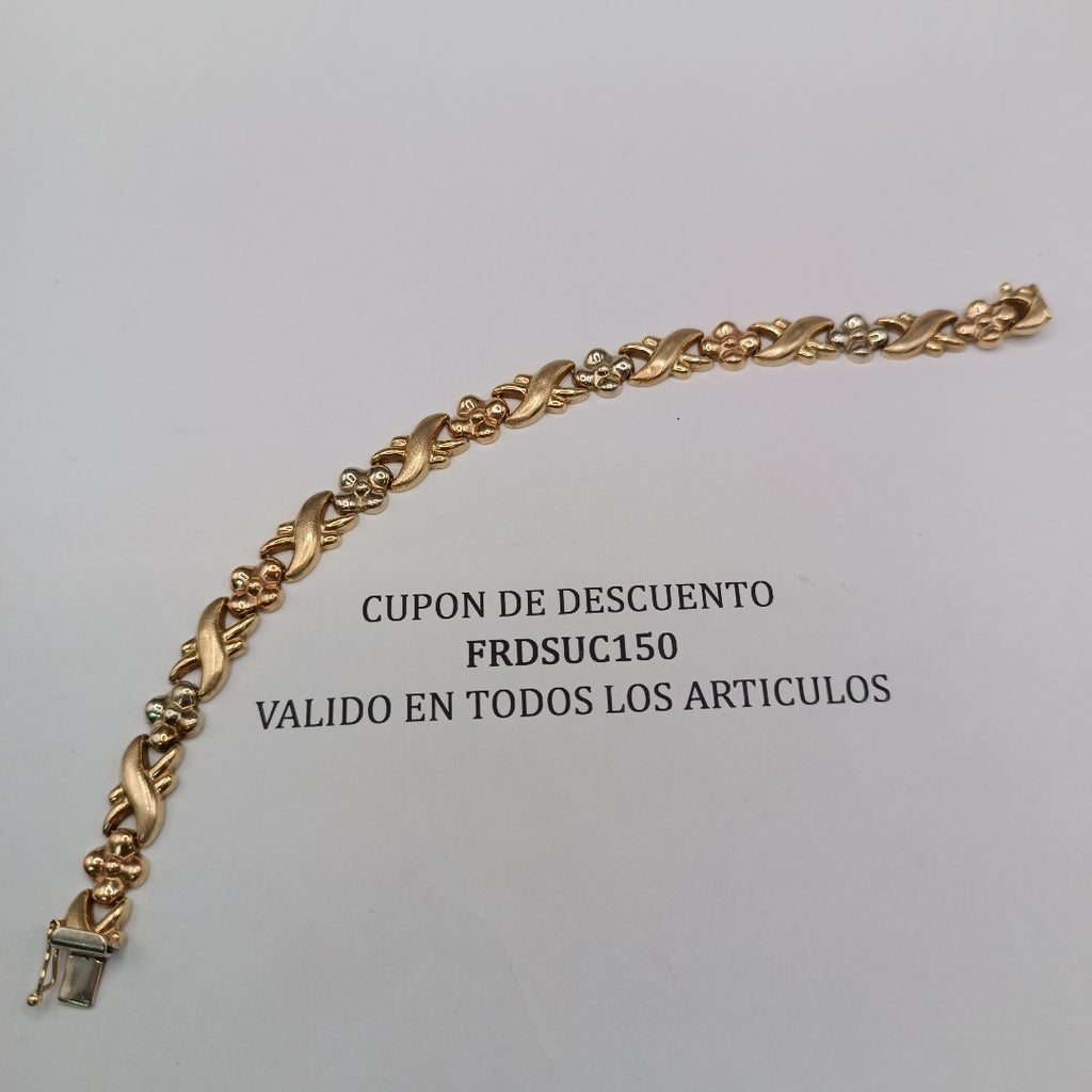 PULSERA ORO 14 K 10.7 GRMS (SEMINUEVO)