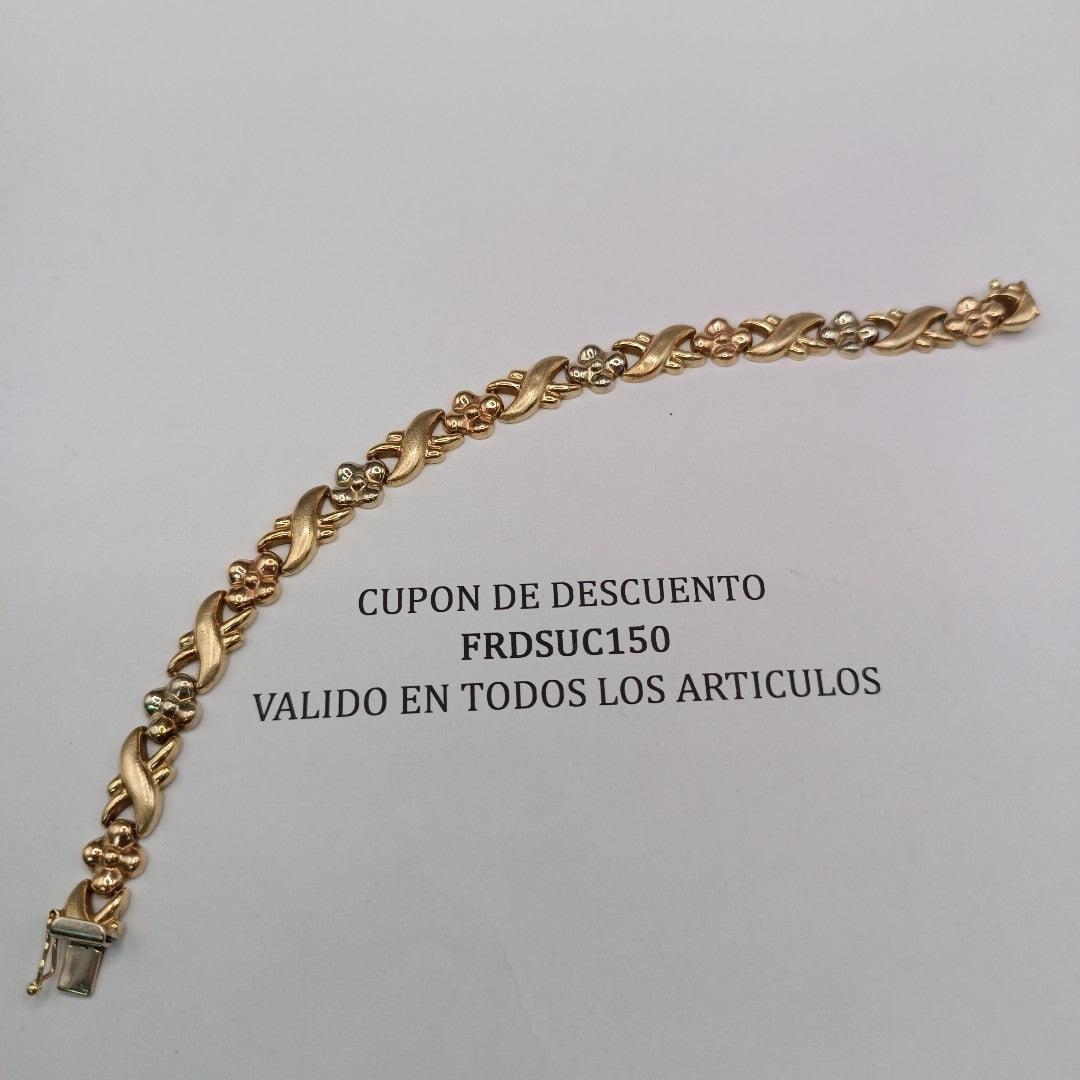 PULSERA ORO 14 K 10.7 GRMS (SEMINUEVO)