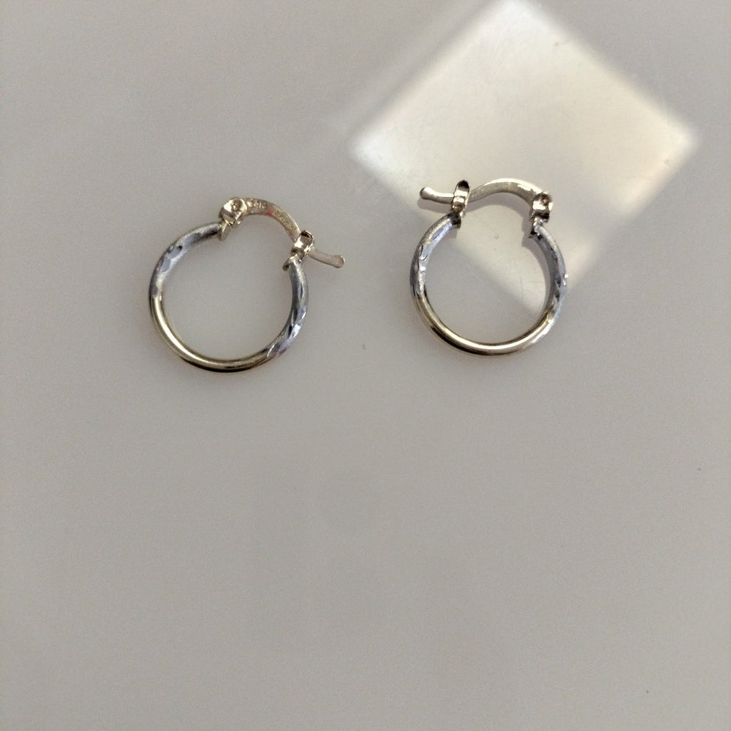 ARETES ARRACADAS COMBINADAS 14K 1.1 GR (NUEVO)