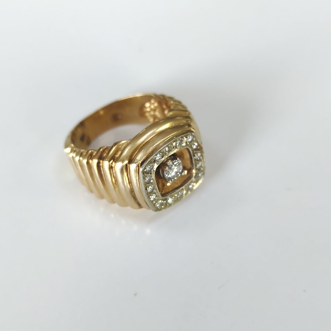 ANILLO ORO 14 K 12.5 GRMS (SEMINUEVO)