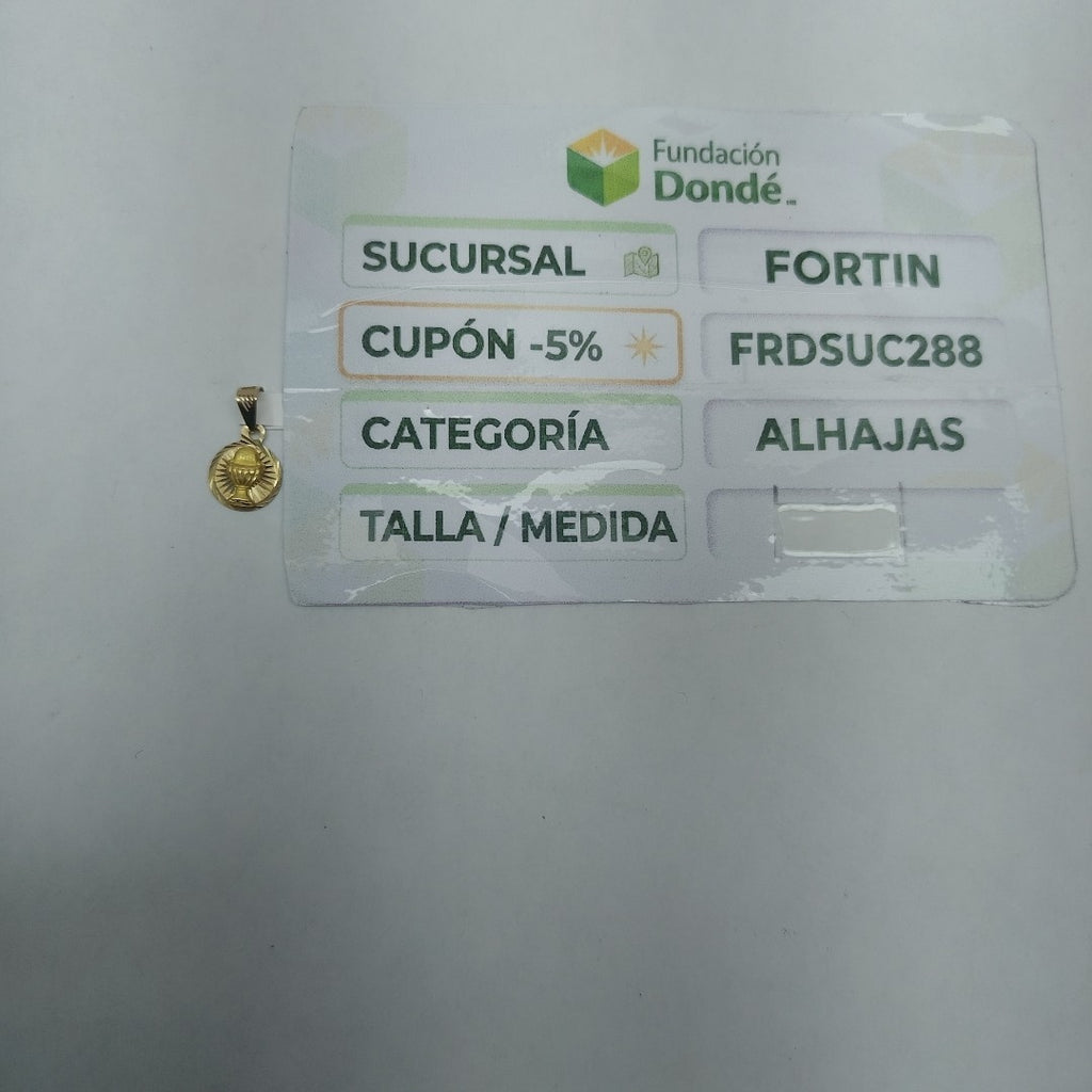 DIJE ORO 10 K 0.7 GRMS (SEMINUEVO)
