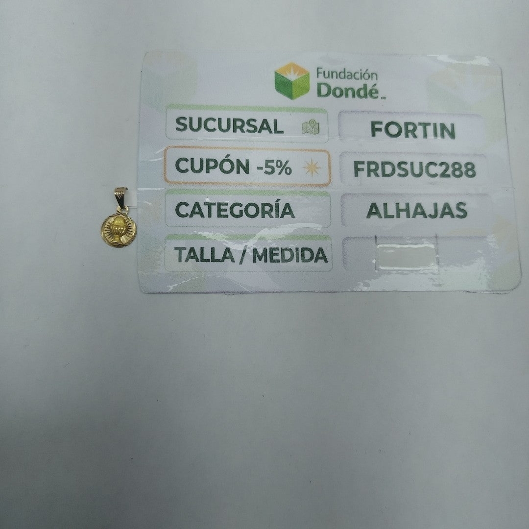 DIJE ORO 10 K 0.7 GRMS (SEMINUEVO)