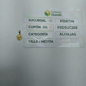 DIJE ORO 10 K 0.7 GRMS (SEMINUEVO)