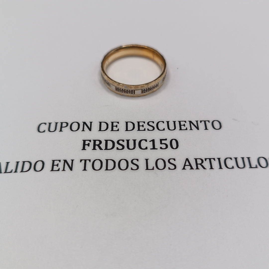 ARGOLLA ORO 14 K 3.1 GRMS (SEMINUEVO)