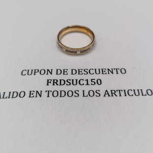 ARGOLLA ORO 14 K 3.1 GRMS (SEMINUEVO)
