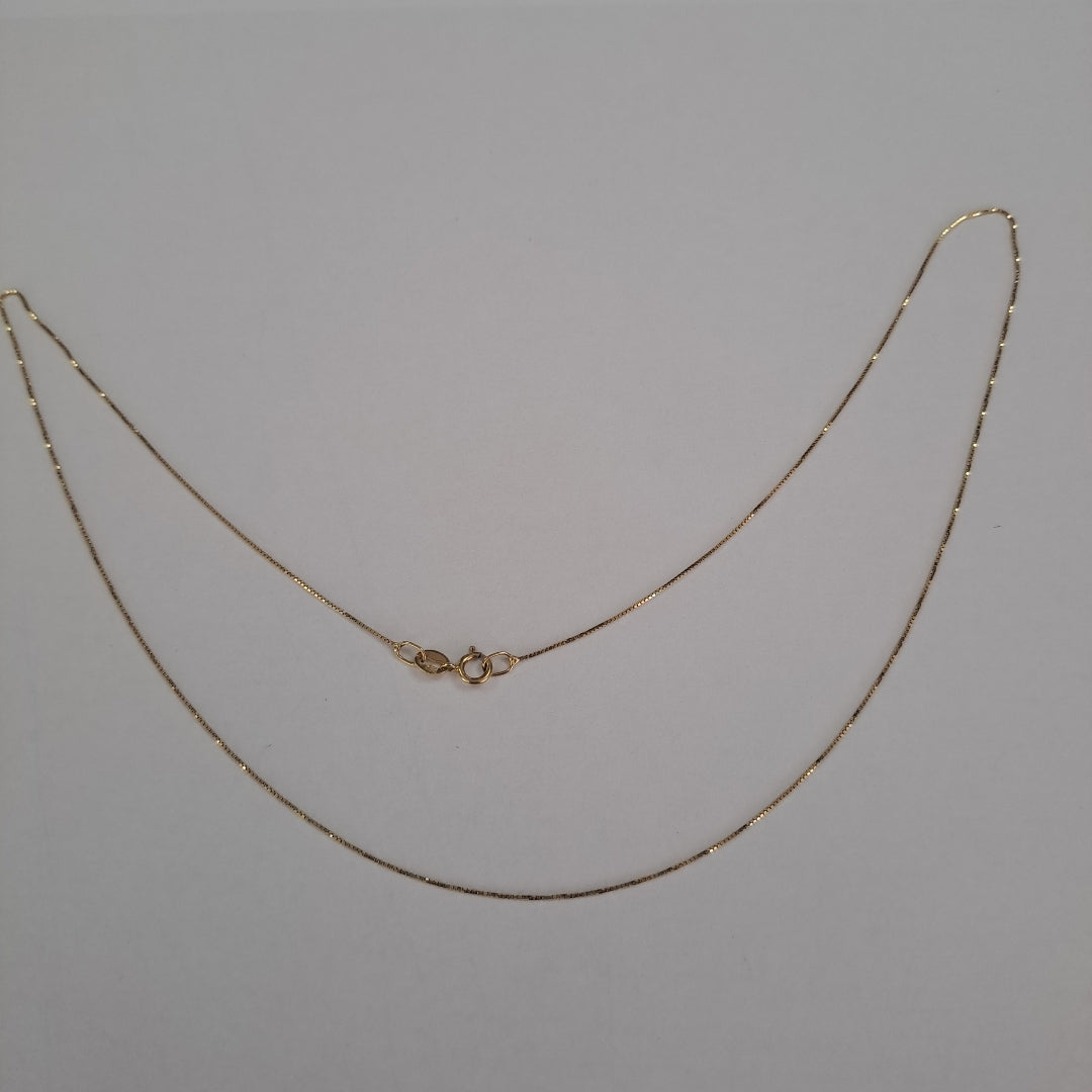 CADENA ORO 14 K 0,80 GRMS (SEMINUEVO)