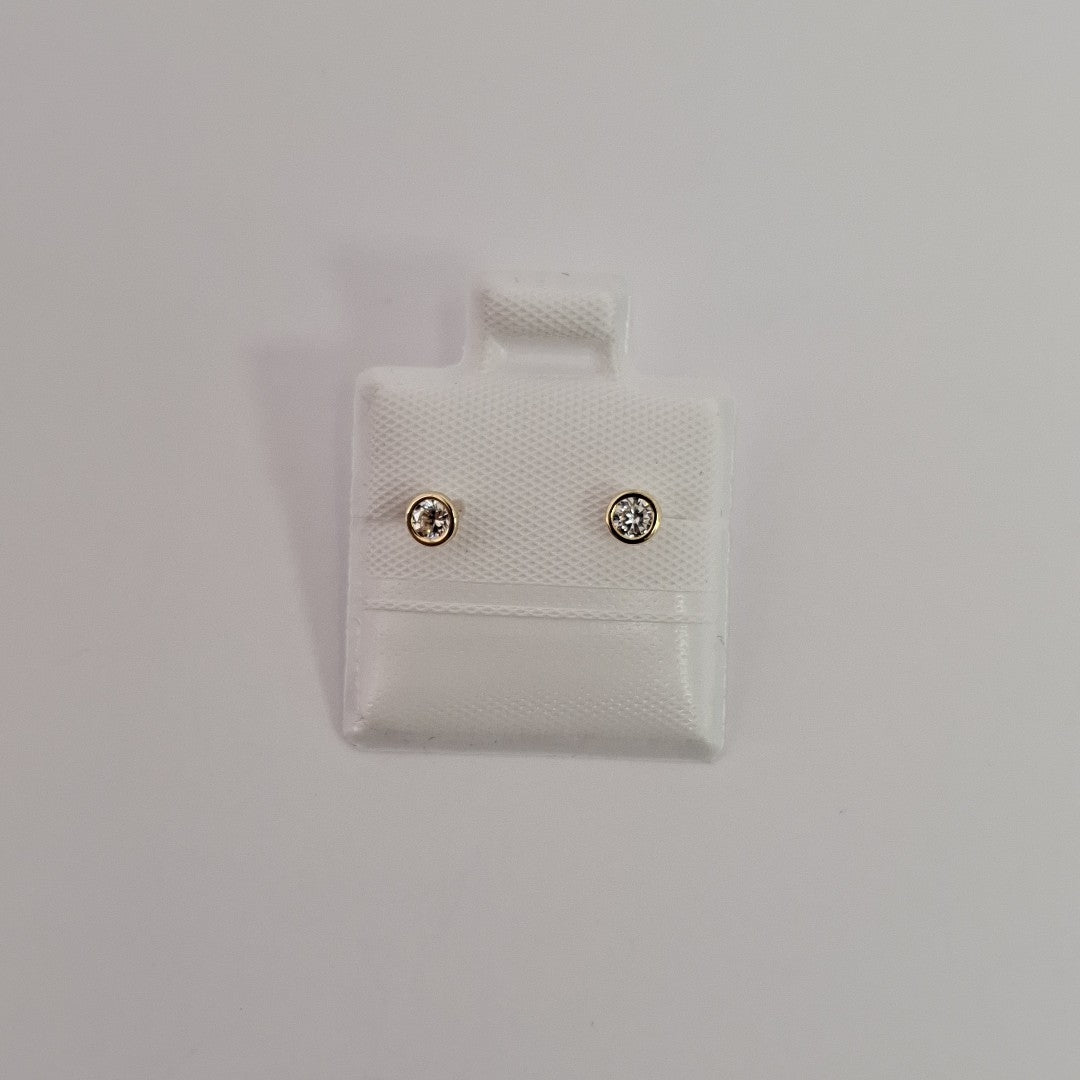 BROQUELES BROQUEL C CIRCONIA 14K 0.1501 GR (NUEVO)